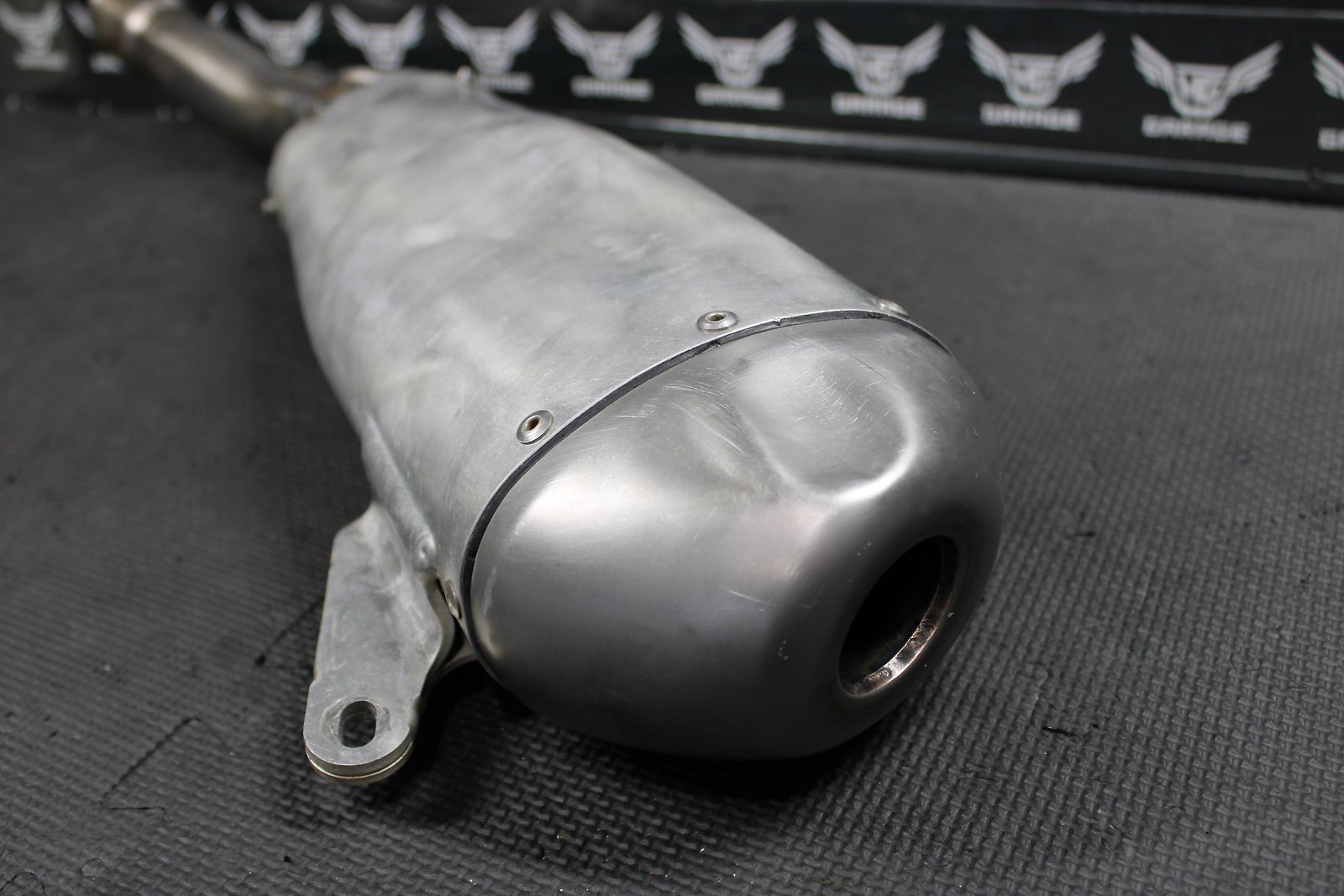 2015 YAMAHA YZ250FX OEM MUFFLER EXHAUST SILENCER SLIP ON PIPE 1SM - 14750 - 10 - 00 - hggarage