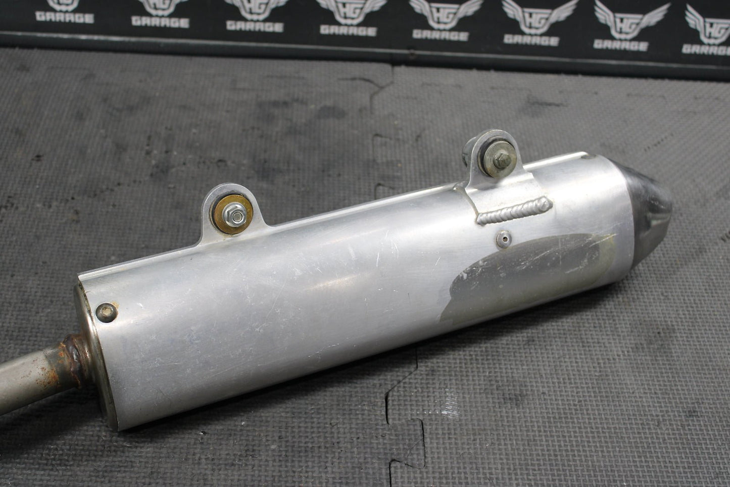 2000 Kawasaki KX125 Fmf Powercore Muffler Exhaust Silencer Slip On Pipe 18100 - 10 - hggarage