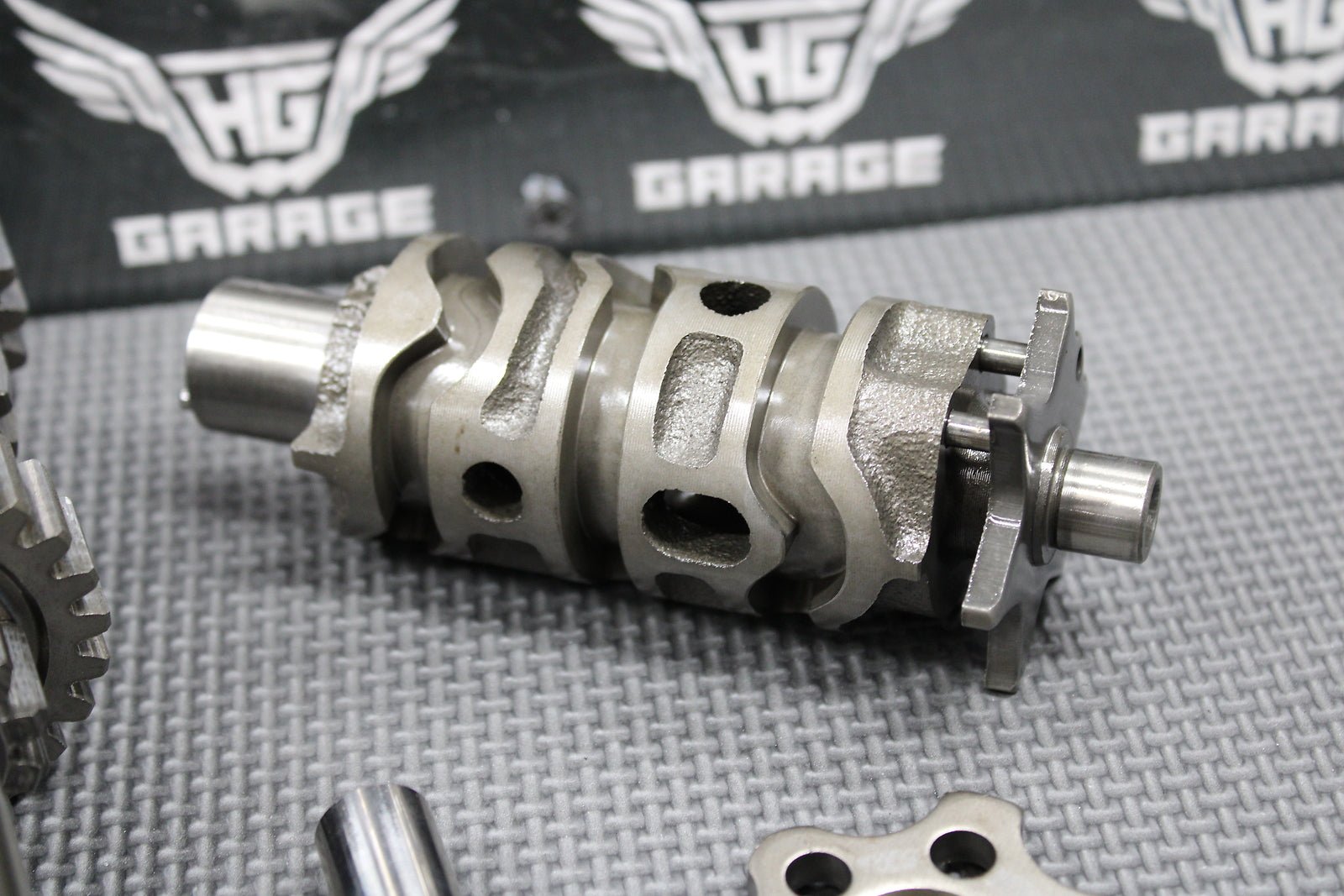 1996 96 - 98 HONDA XR400R OEM ENGINE TRANSMISSION TRANNY GEARS SHAFTS SHIFT FORKS - hggarage