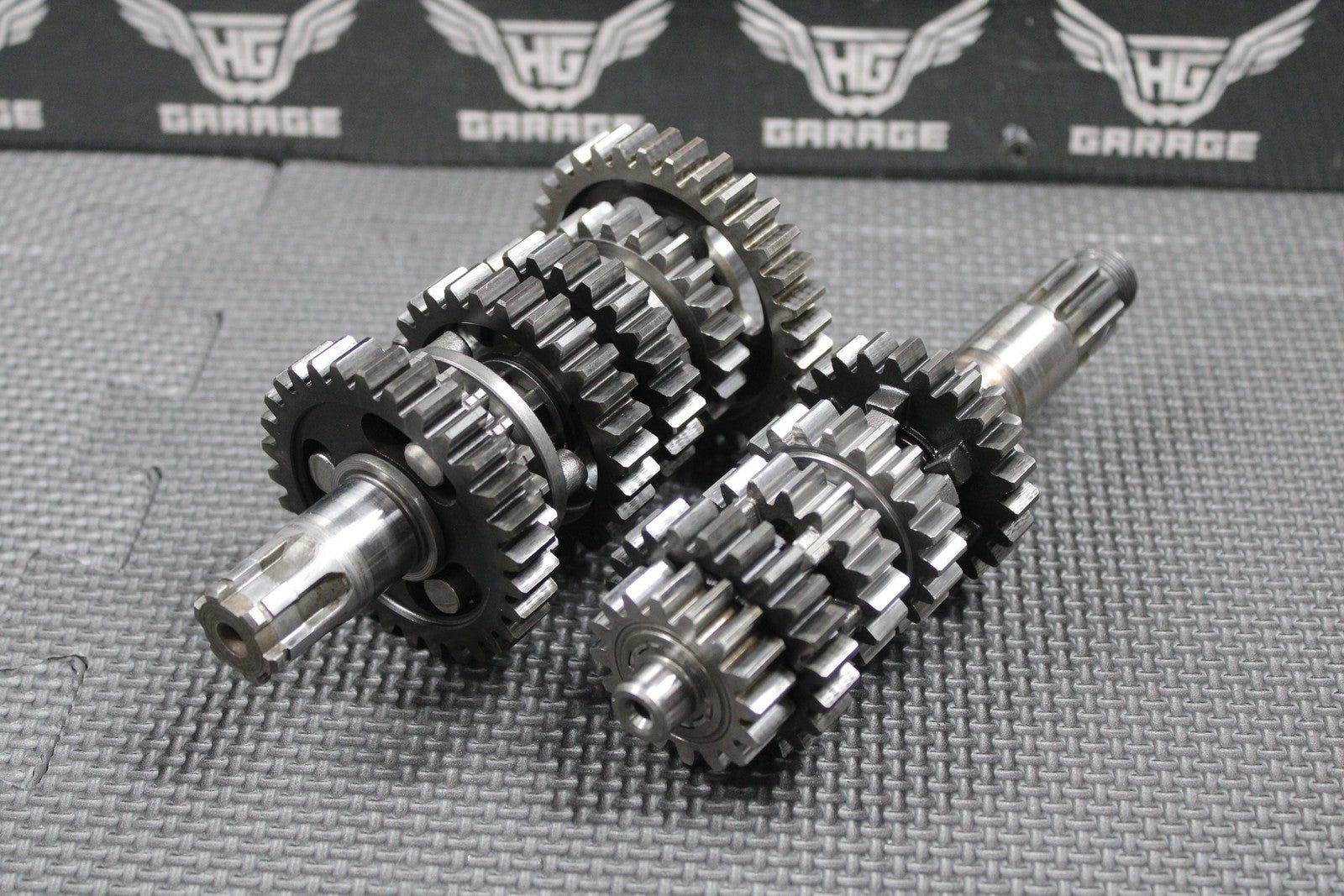 2015 KAWASAKI 05 - 21 KX85 OEM TRANSMISSION TRANNY GEARBOX GEARS SHIFT FORKS NICE! - hggarage
