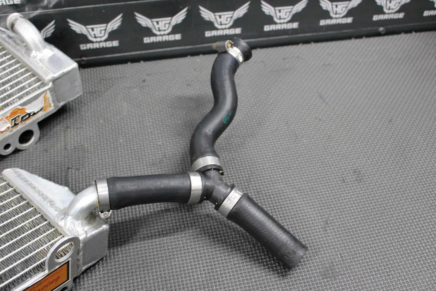 2006 KTM 85 SX GPI OVERSIZED ENGINE MOTOR COOLING COOLER RADIATOR 47035007100 - hggarage
