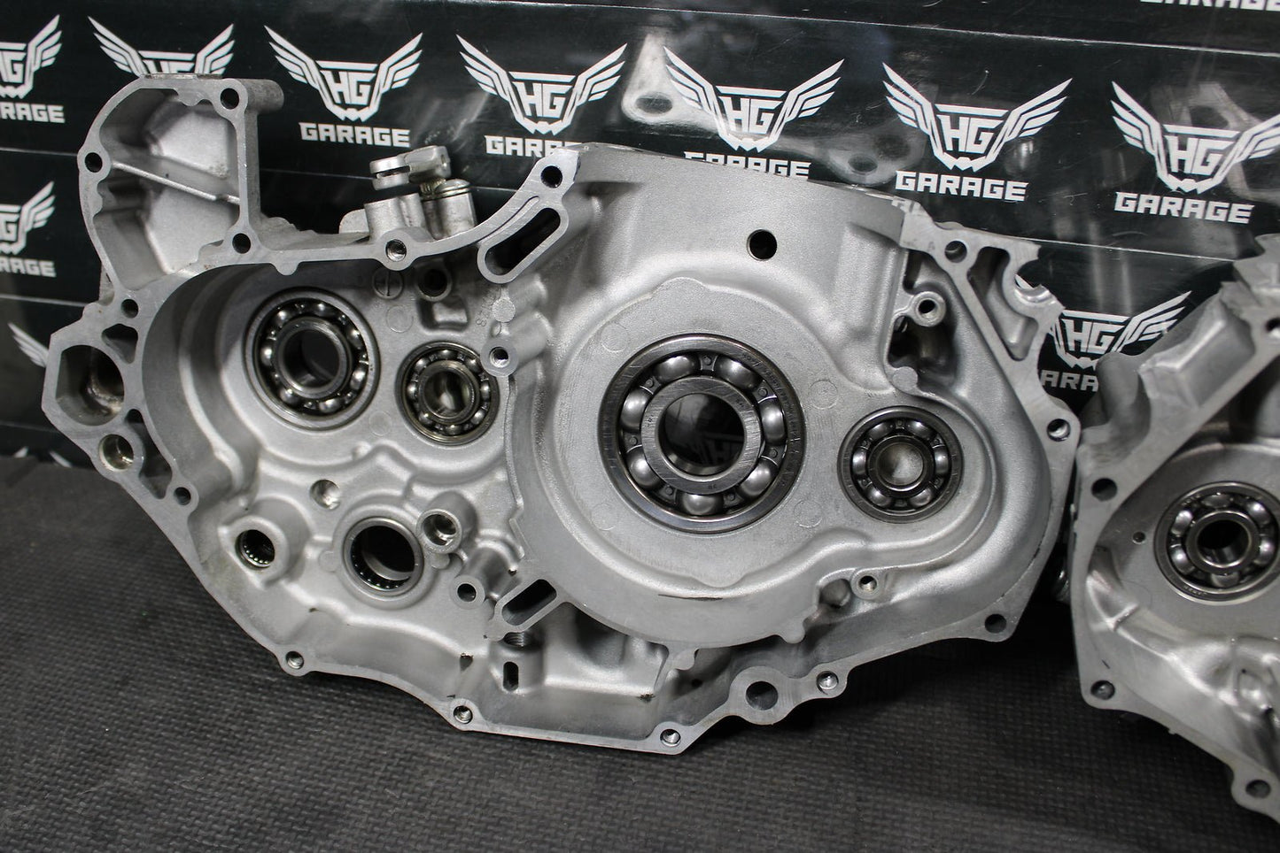 2013 SUZUKI DRZ400 DRZ400E DRZ400S DRZ400SM OEM LEFT RIGHT ENGINE MOTOR CRANKCAS - hggarage