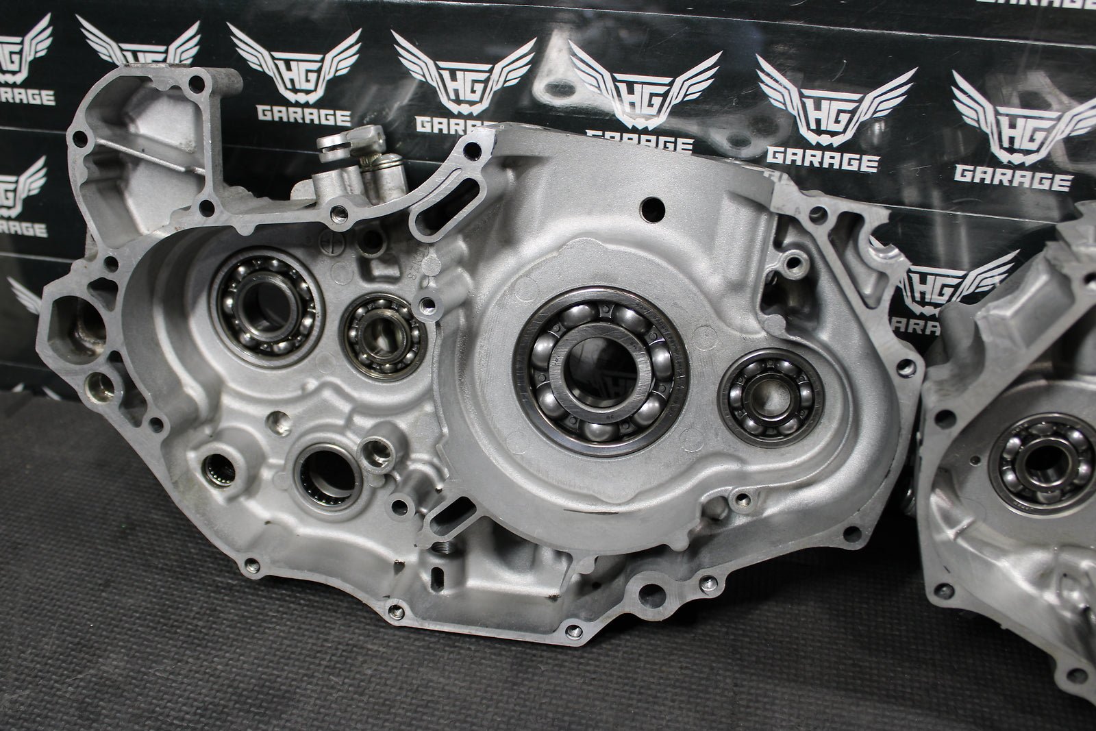 2013 SUZUKI DRZ400 DRZ400E DRZ400S DRZ400SM OEM LEFT RIGHT ENGINE MOTOR CRANKCAS - hggarage