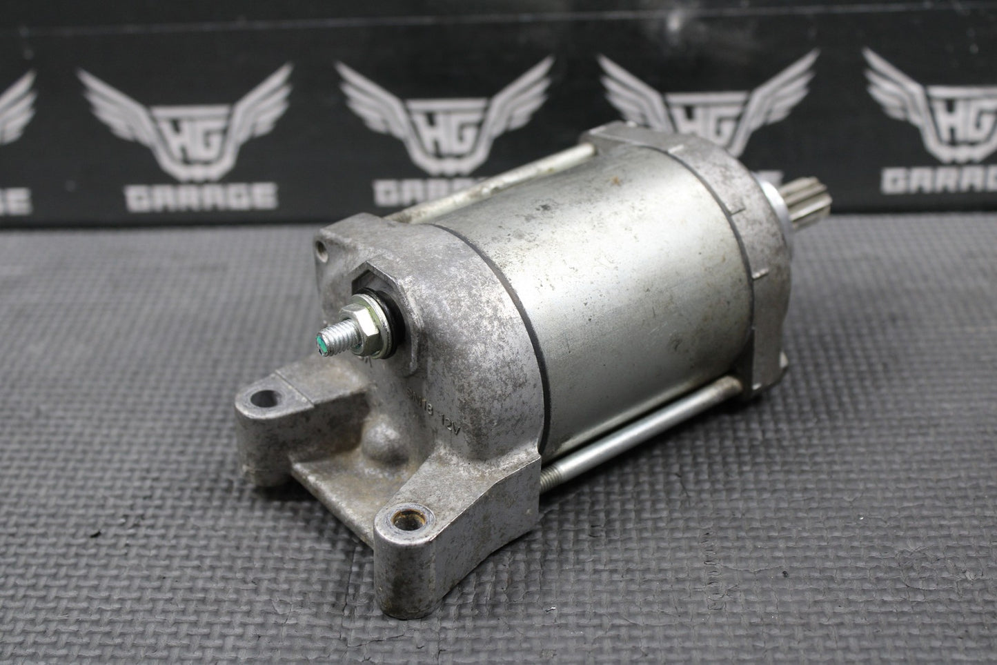 2009 KAWASAKI KLX250SF OEM MITSUBA ELECTRIC STARTING STARTER MOTOR 21163 - 0046 - hggarage