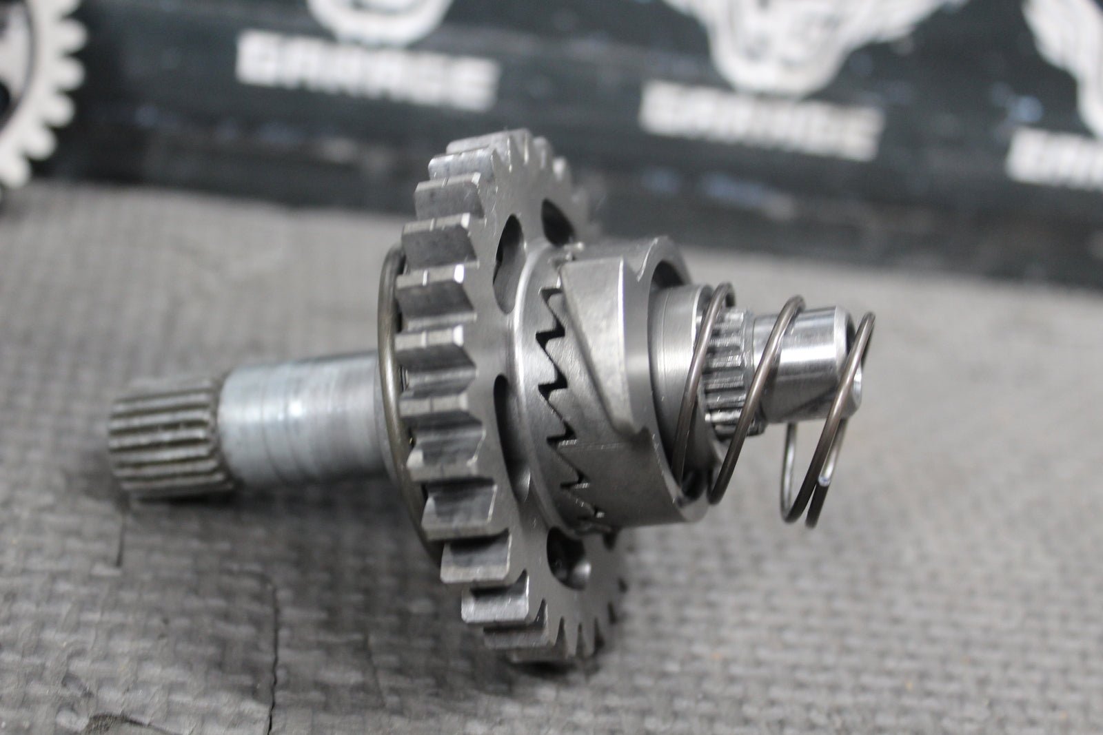 2002 HONDA CR125R OEM KICKSTART KICK START SHAFT W IDLER GEAR - hggarage