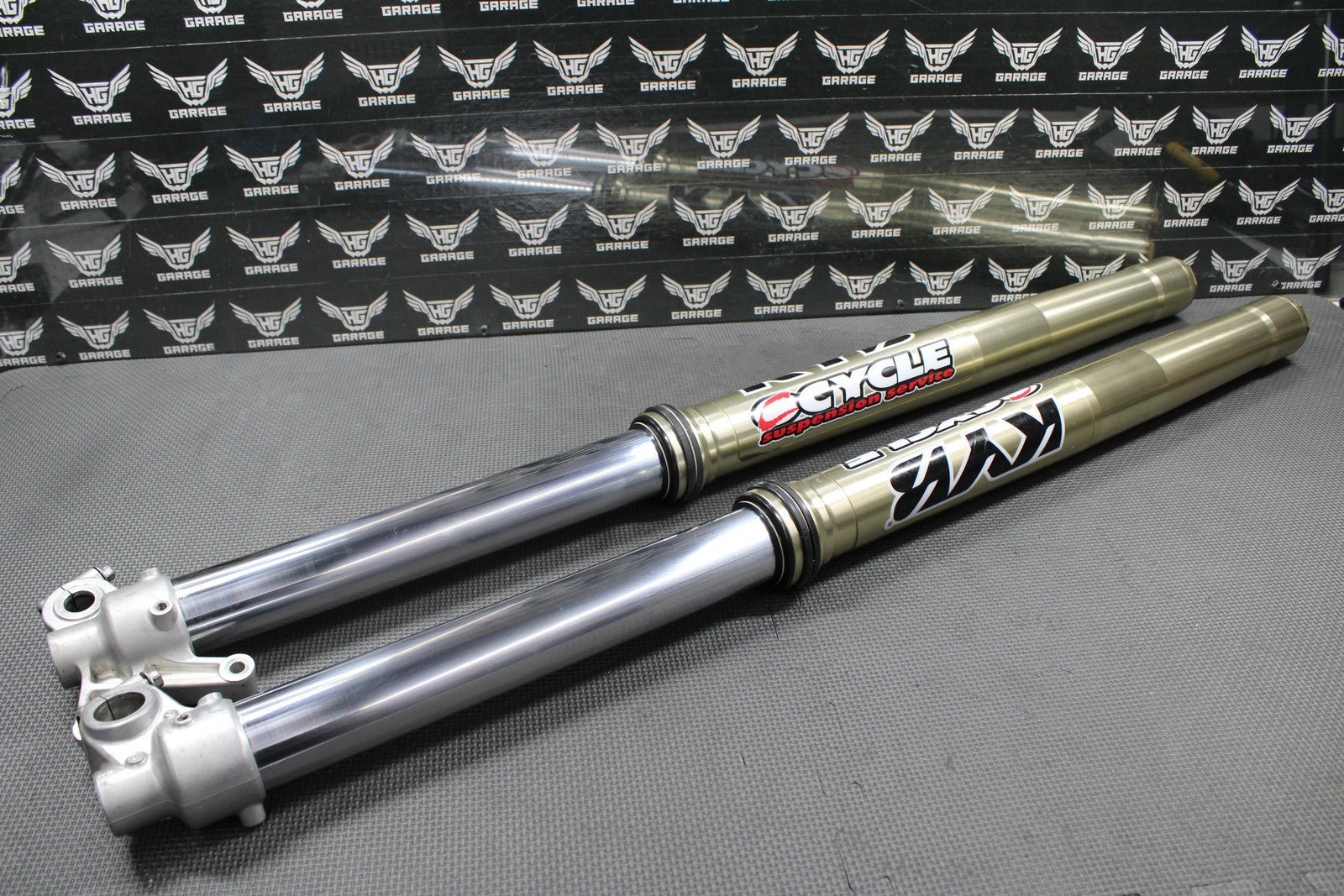 2009 YAMAHA YZ450F 06 - 09 OEM KYB SSS RIGHT LEFT FRONT SUSPENSION FORKS SHOCKS - hggarage