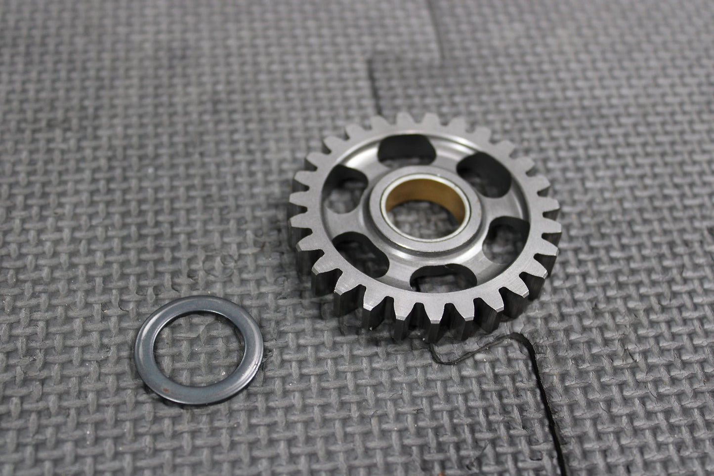 1986 Honda CR125R OEM Kickstart Kick Start Shaft W Idler Gear 28230 - KS6 - 000 - hggarage