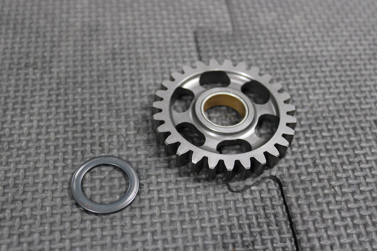 1986 Honda CR125R OEM Kickstart Kick Start Shaft W Idler Gear 28230 - KS6 - 000 - hggarage