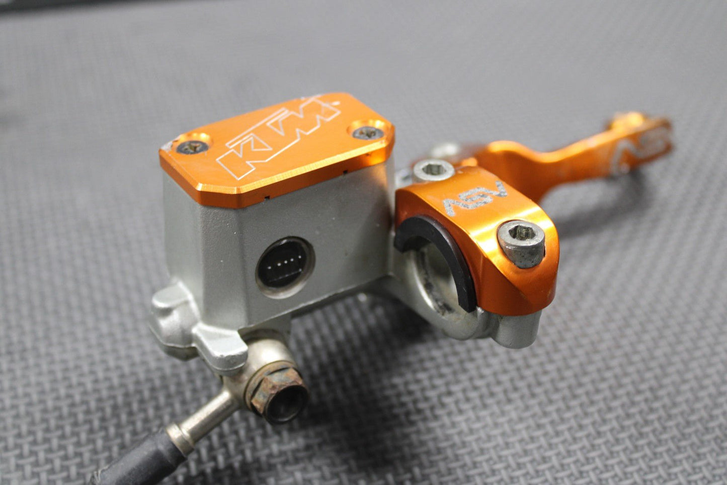 2009 2010 KTM 250 450 XCF - W OEM FRONT BRAKE CALIPER MASTER CYLINDER ASV LEVER - hggarage