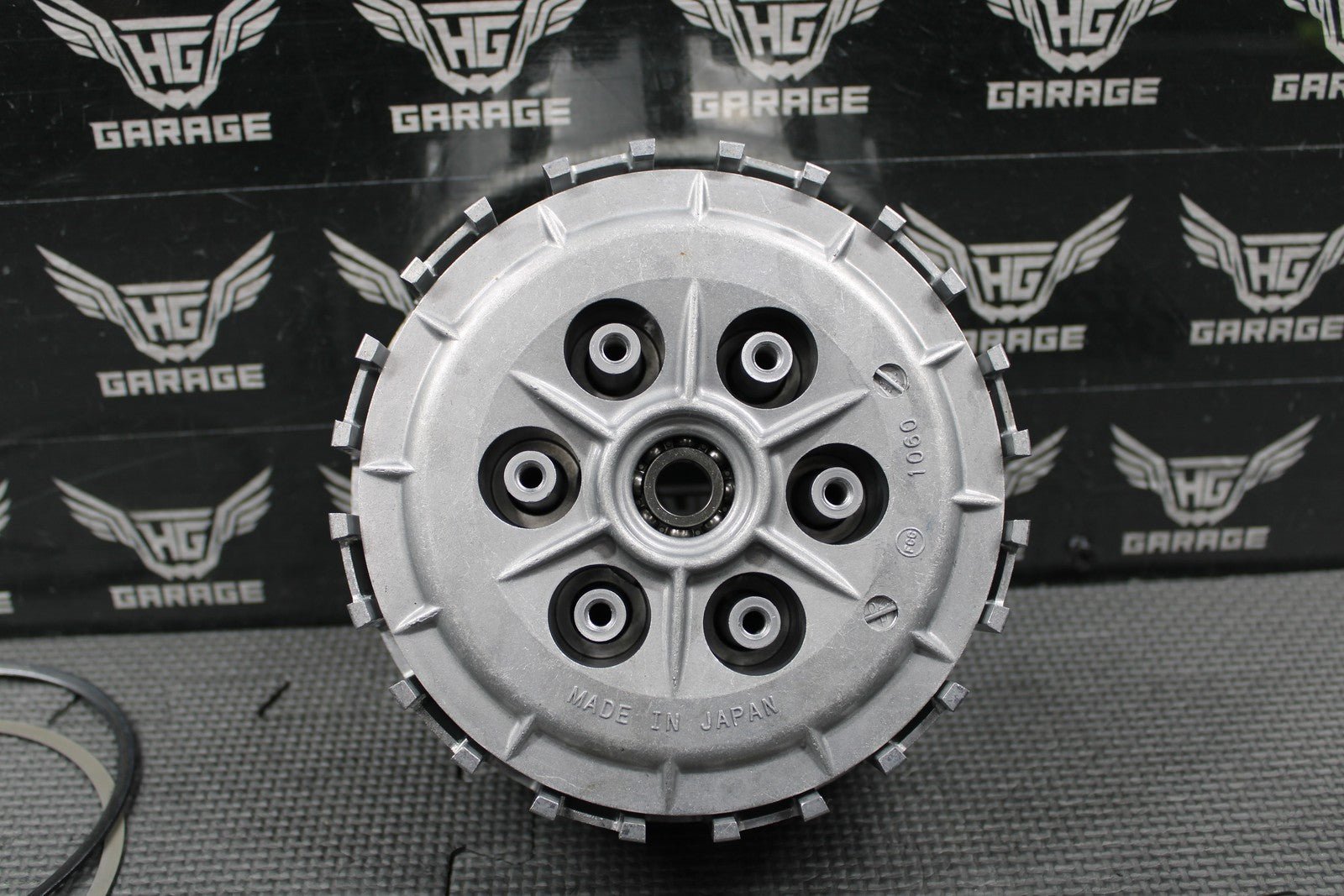 2003 KAWASAKI KLX400R KLX400SR OEM COMPLETE CLUTCH W BASKET HUB SPRINGS GOOD! - hggarage