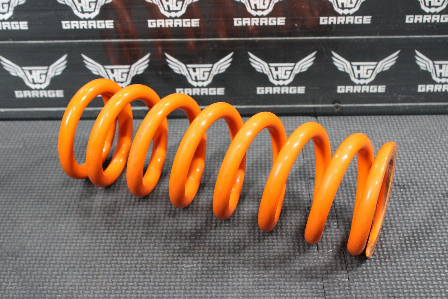 2012 KTM 250 300 XCW OEM REAR BACK SHOCK SPRING ABSORBER SUSPENSION ORANGE - hggarage