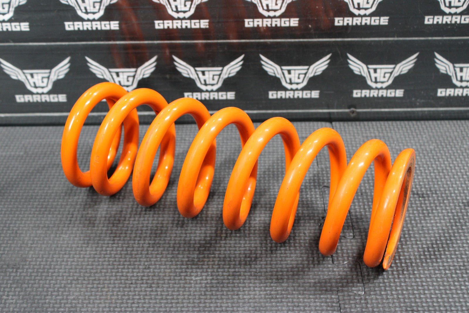 2012 KTM 250 300 XCW OEM REAR BACK SHOCK SPRING ABSORBER SUSPENSION ORANGE - hggarage