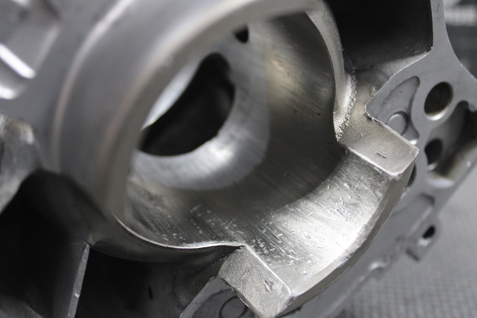 1995 HONDA CR250R OEM KZ3 M CYLINDER BORE JUG TOP END 12100 - KZ3 - 880 NEEDS REPAIR - hggarage