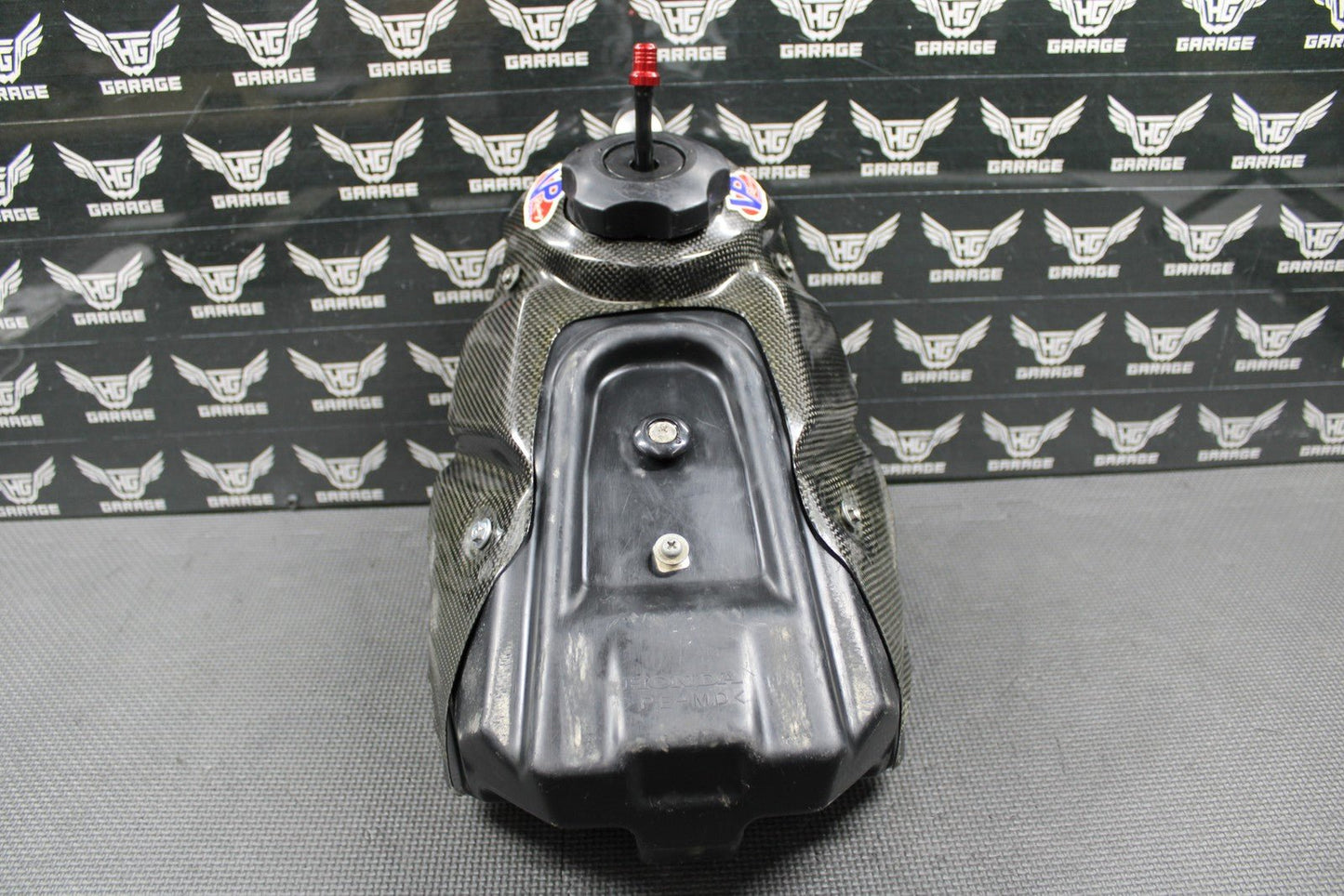 2012 HONDA 10 - 13 CRF250R 09 - 12 CRF450R OEM GAS FUEL TANK CELL RESERVOIR CARBON - hggarage