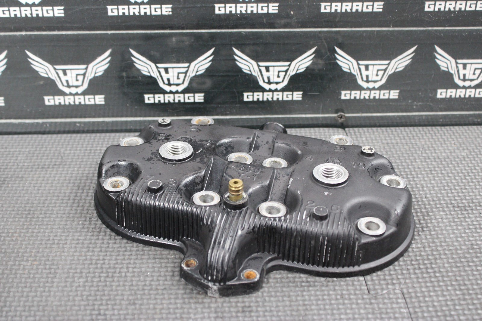 1991 87 - 06 YAMAHA BANSHEE 350 OEM ENGINE TOP END CYLINDER HEAD 2GU - 11111 - 00 - 00 - hggarage