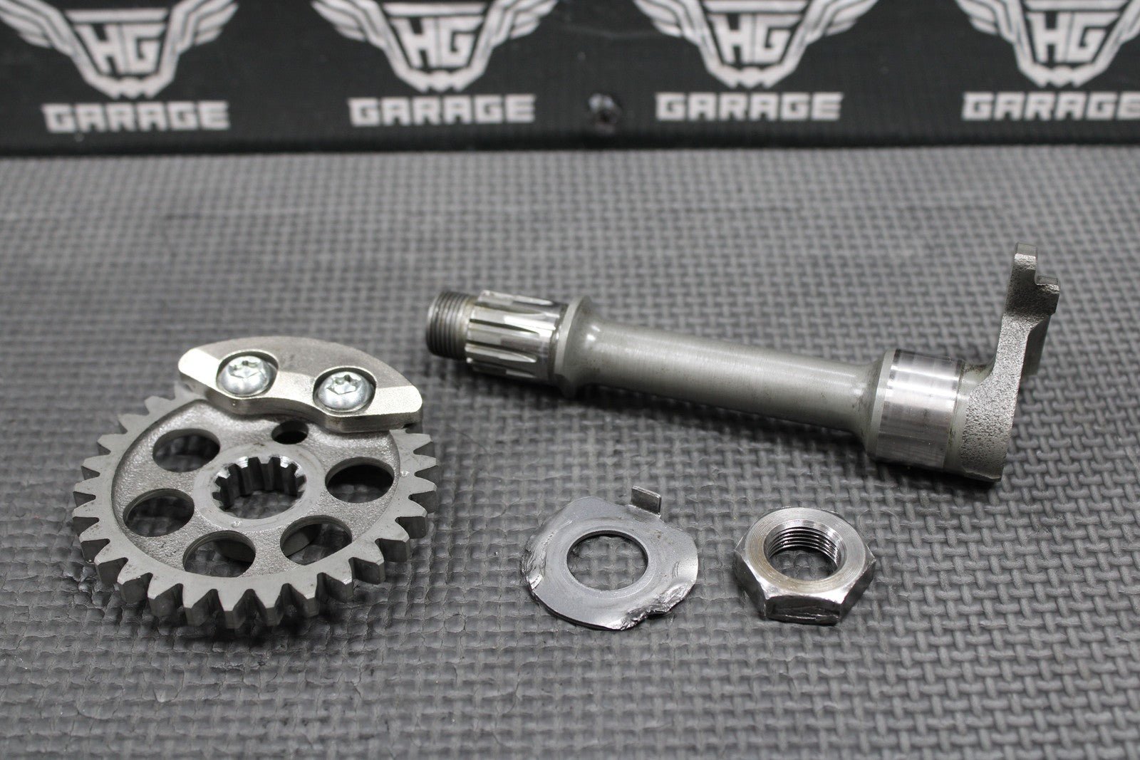 2010 01 - 11 YAMAHA YZ250F OEM ENGINE MOTOR CRANKSHAFT BALANCER GEAR SHAFT WEIGHT - hggarage
