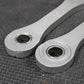 1997 KAWASAKI KX250 OEM REAR SHOCK LINKAGE LINKS RELAY ARM PARTS OR REPAIR! - hggarage