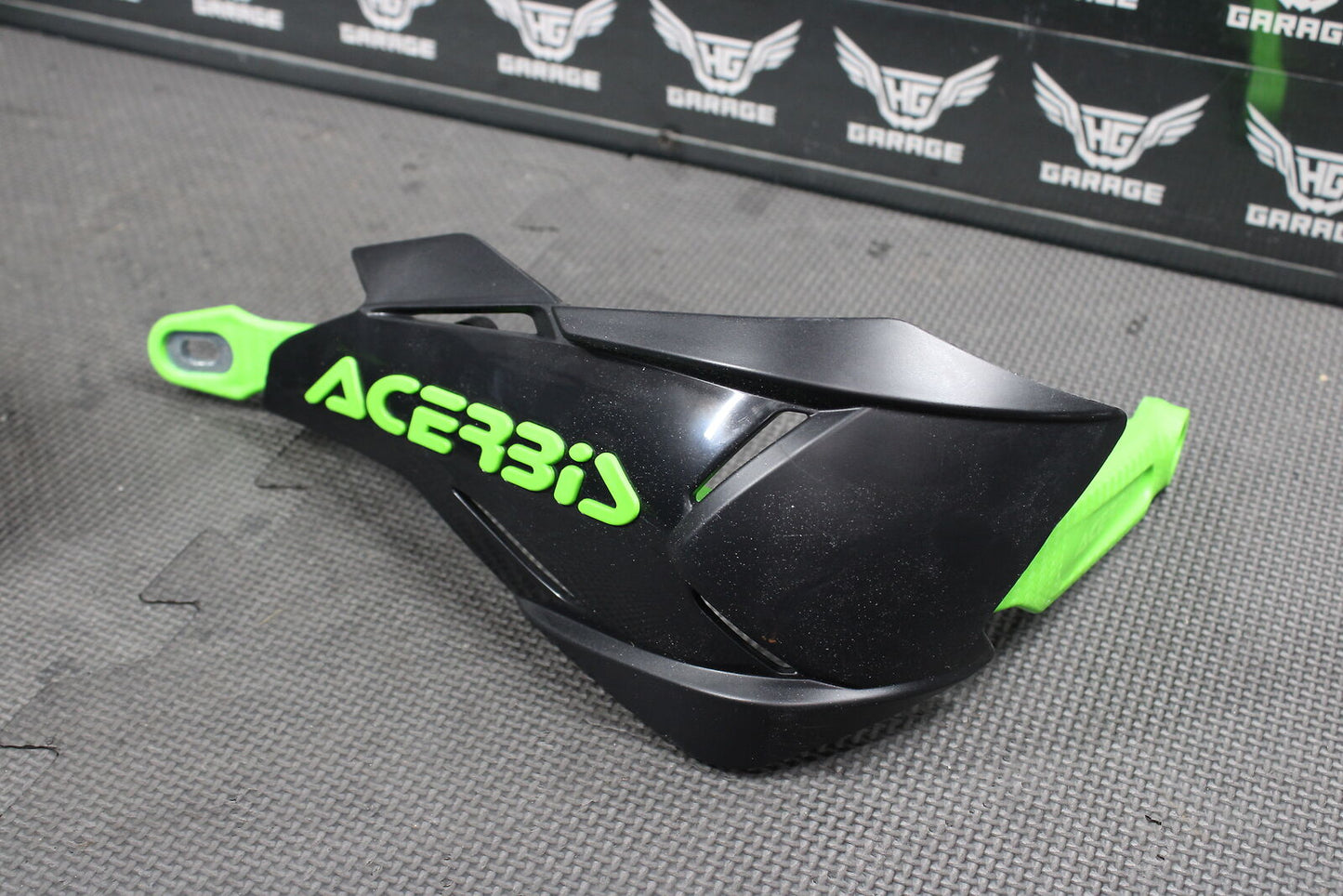 2009 KAWASAKI KX250F ASCERBIS HANDLEBARS HAND GUARDS BRUHS PROTECTOR SHIELD