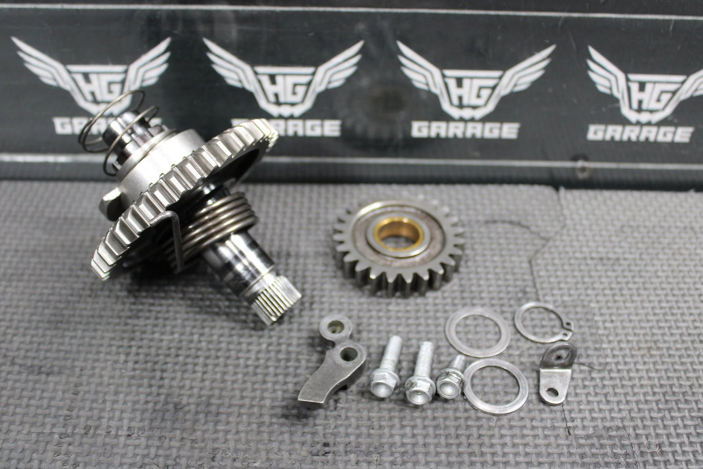 2006 KTM 450SX OEM KICKSTART KICK START SHAFT W IDLER GEAR 59033050100 590330530 - hggarage