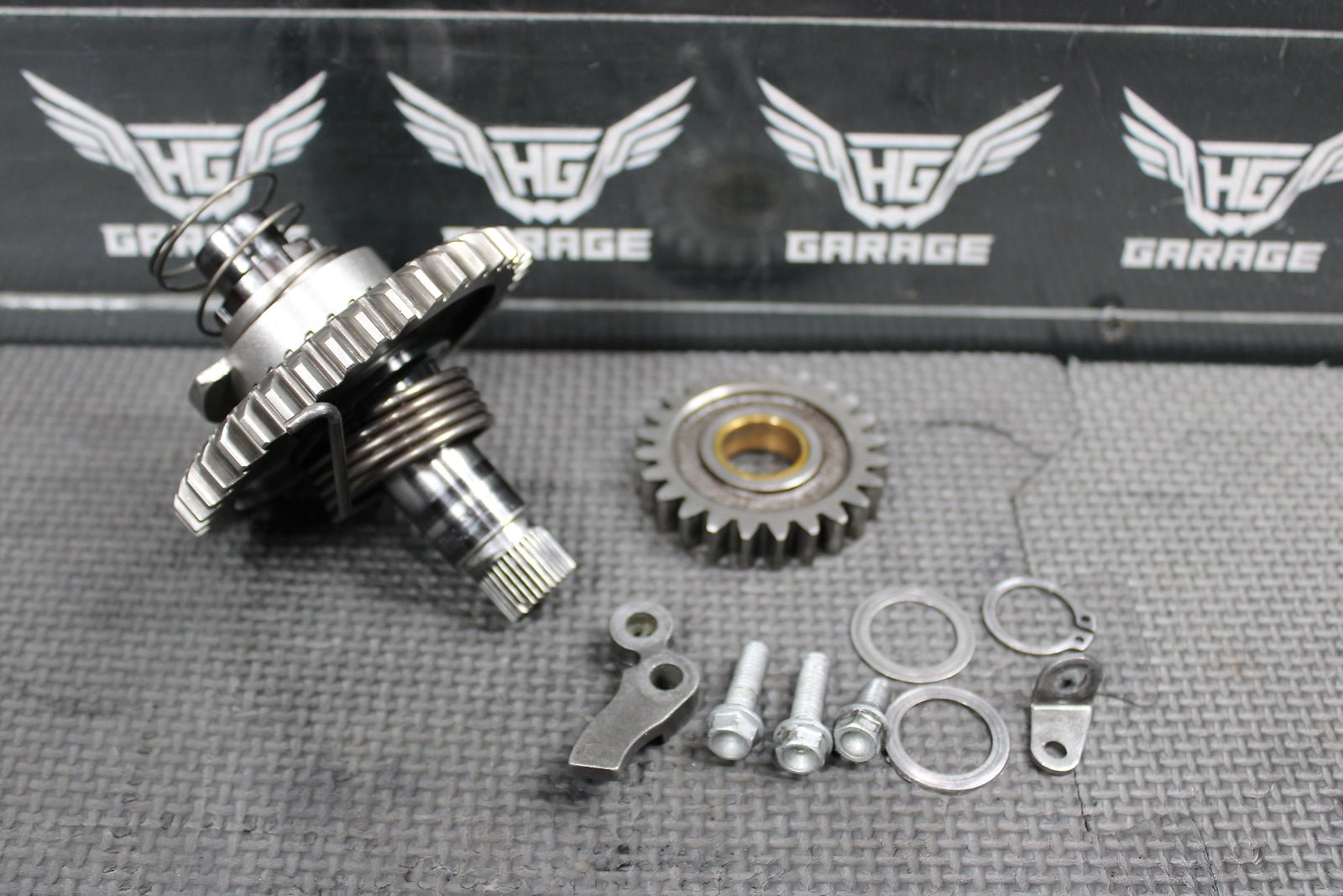 2006 KTM 450SX OEM KICKSTART KICK START SHAFT W IDLER GEAR 59033050100 590330530 - hggarage