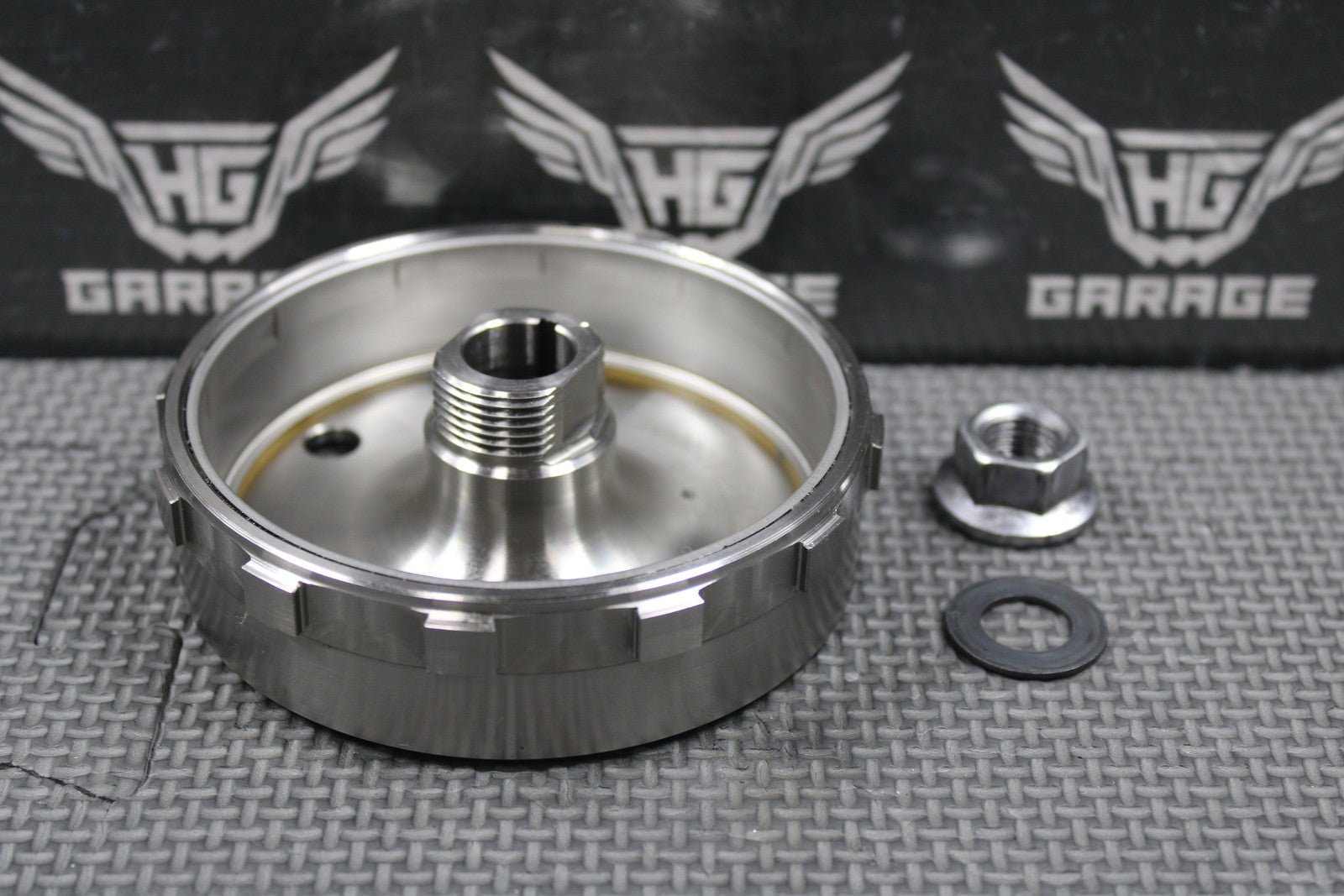 2020 YAMAHA 19 - 22 YZ450F OEM STATOR MAGNETO ROTOR FLYWHEEL BR9 - 81450 - 01 - 00 GOOD! - hggarage