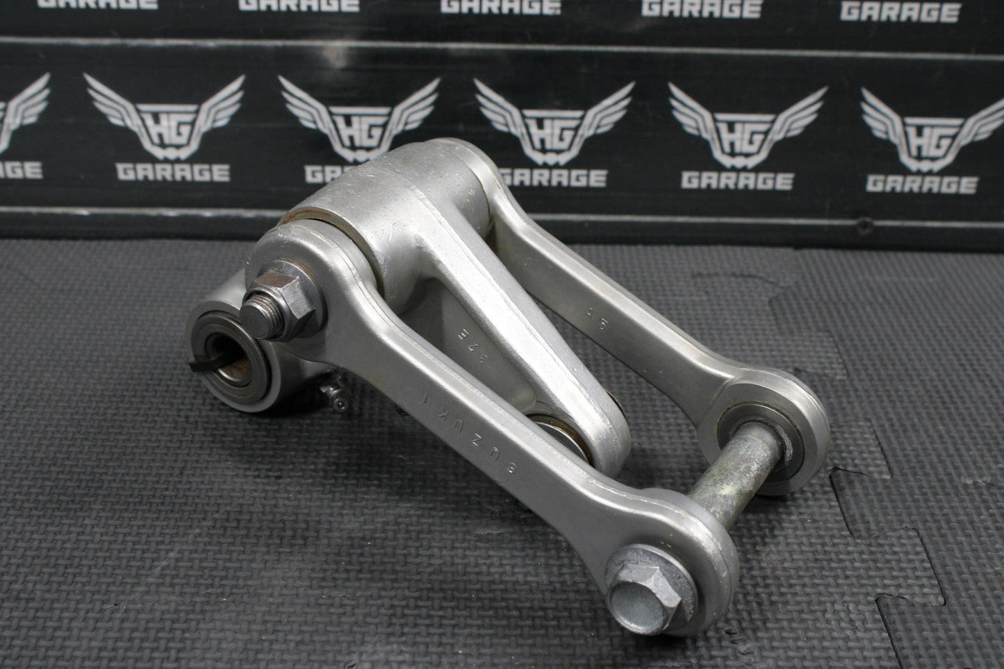 2000 SUZUKI 00 - 07 DRZ400 DRZ400E OEM REAR SHOCK LINKAGE LINKS 62600 - 29821 - hggarage
