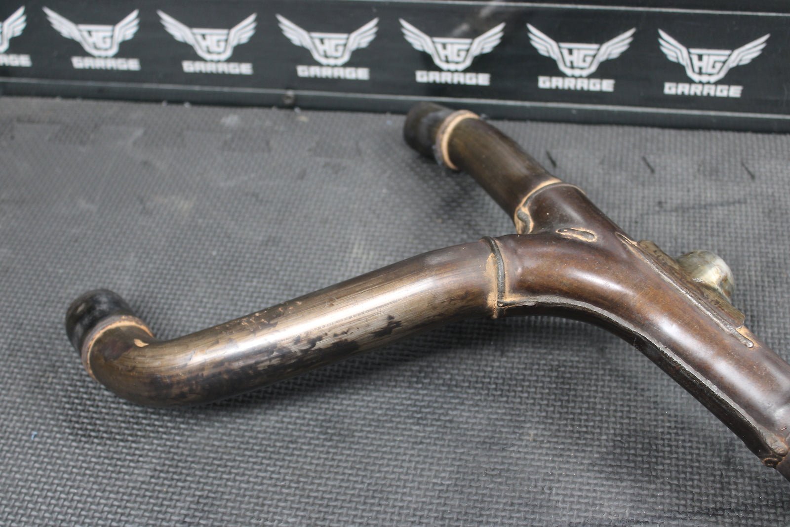 2006 HONDA CRF250R OEM EXHAUST PIPE CHAMBER HEADER 18380 - KRN - 850 - hggarage