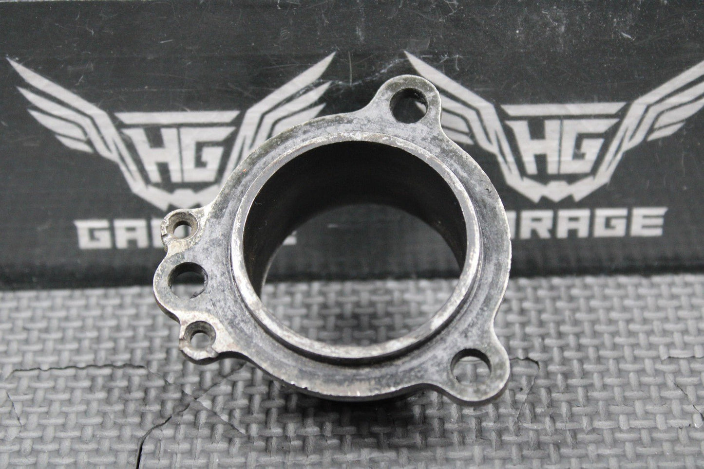 1988 HONDA CR250R 86 - 91 OEM EXHAUST PIPE CYLINDER JOINT MANIFOLD 18352 - KS7 - 010 - hggarage