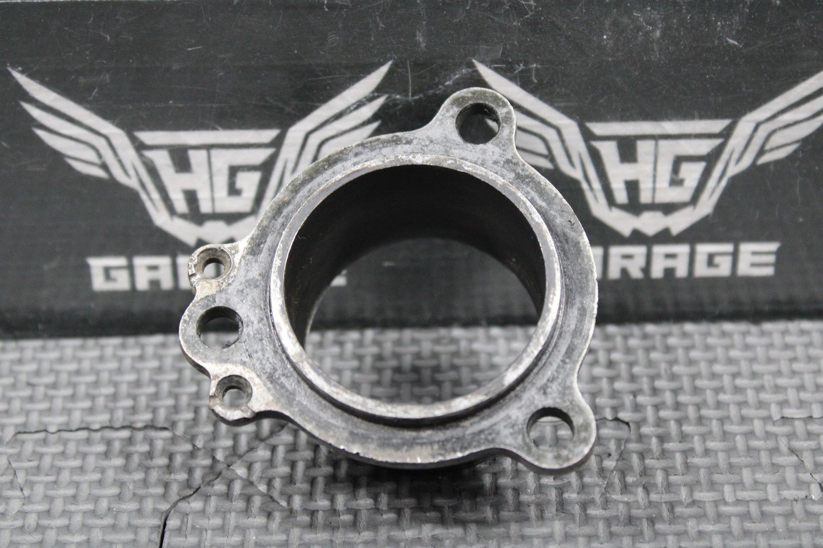 1988 HONDA CR250R 86 - 91 OEM EXHAUST PIPE CYLINDER JOINT MANIFOLD 18352 - KS7 - 010 - hggarage