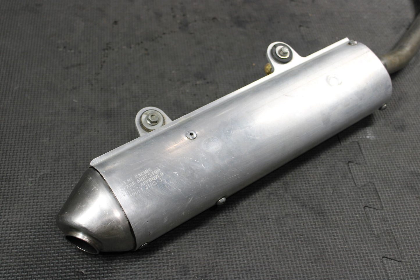 2000 KAWASAKI KX125 FMF POWERCORE MUFFLER EXHAUST SILENCER SLIP ON PIPE 18100-10