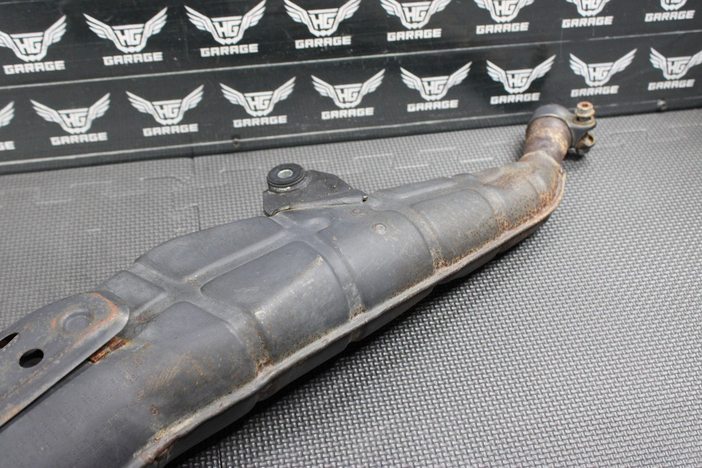 2005 SUZUKI 01 - 05 DR200SE OEM MUFFLER EXHAUST SILENCER SLIP ON PIPE W BAFFLE - hggarage