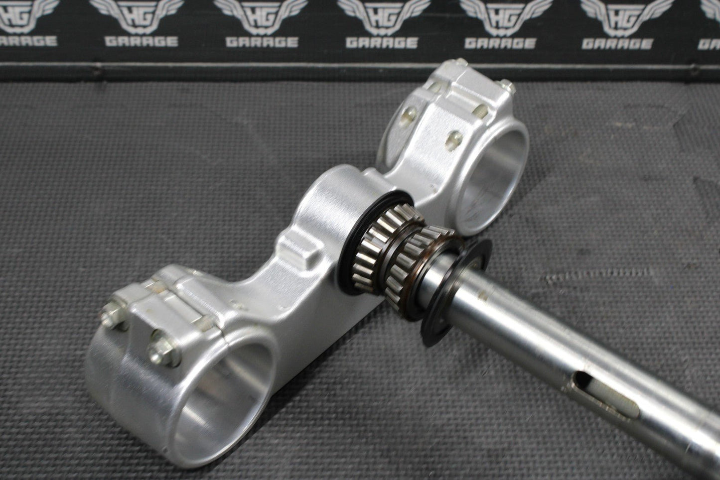 2013 HUSQVARNA TE511 OEM FRONT FORKS LOWER UPPER TRIPLE TREE STEM CLAMP - hggarage