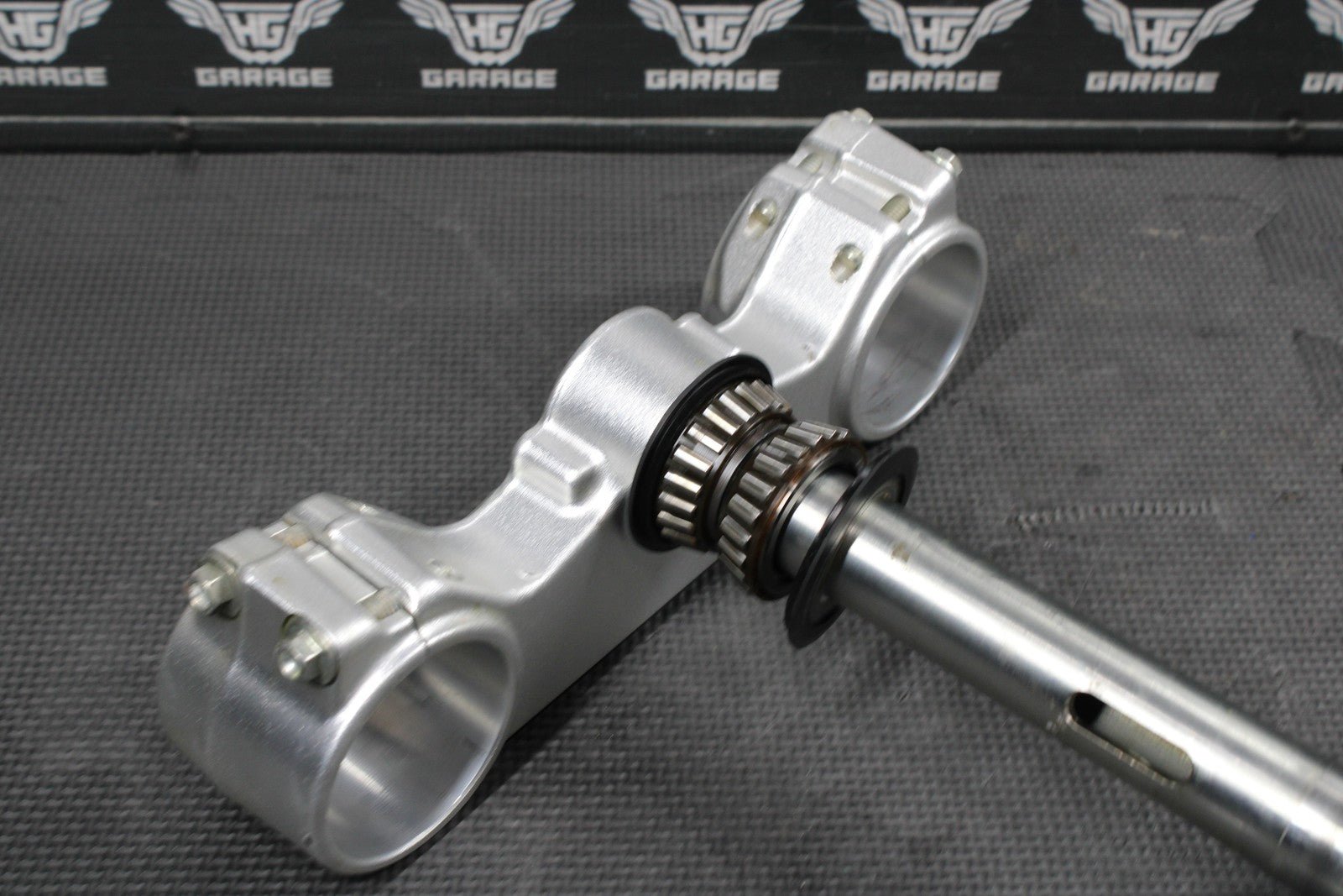 2013 HUSQVARNA TE511 OEM FRONT FORKS LOWER UPPER TRIPLE TREE STEM CLAMP - hggarage
