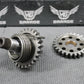 2002 02 - 07 KAWASAKI KX250 OEM KICKSTART KICK START SHAFT W IDLER GEAR 13066 - 1107 - hggarage