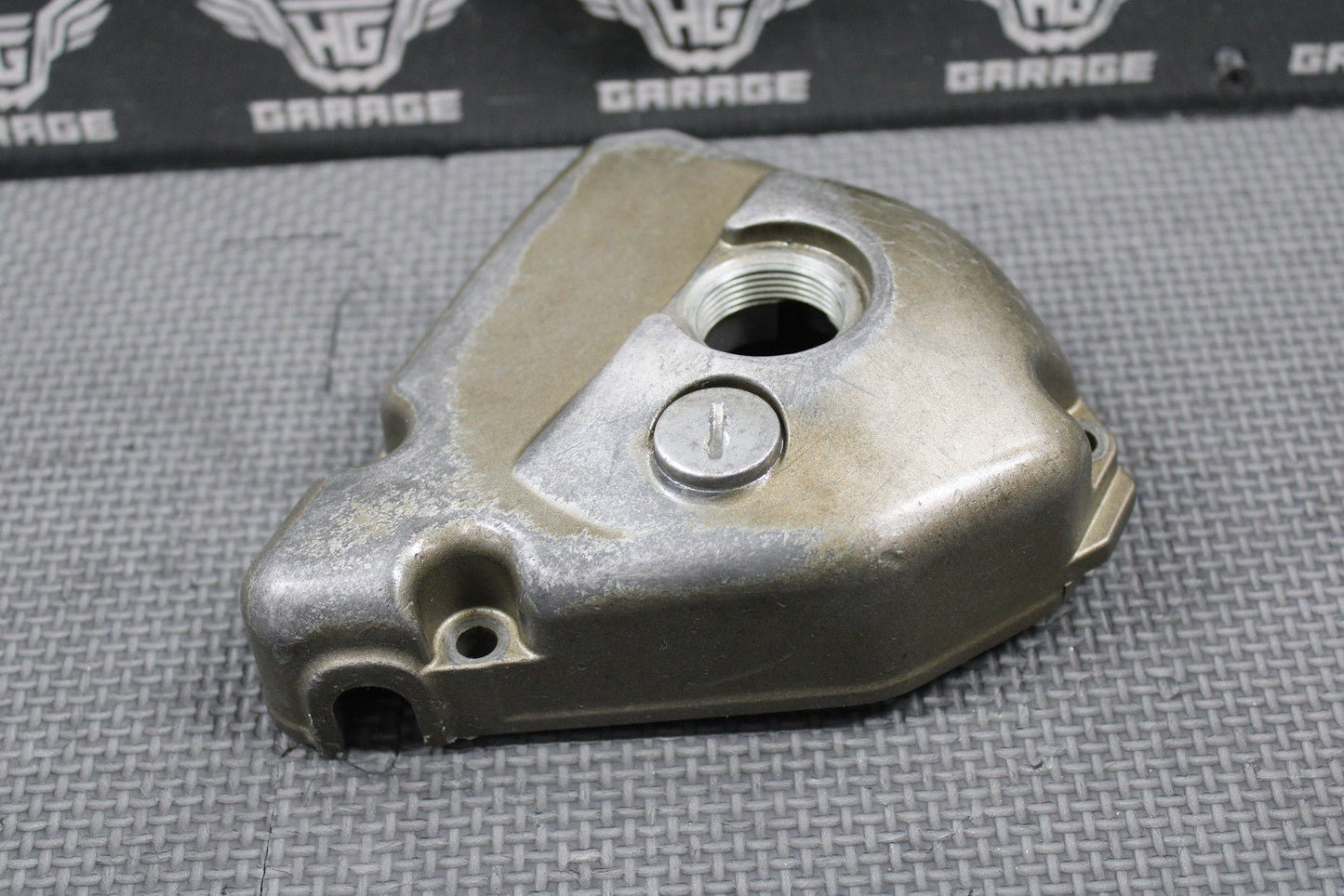 2007 04 - 08 KAWASAKI KX250F OEM LEFT CASE STATOR GENERATOR COVER 14031 - 0077 - hggarage
