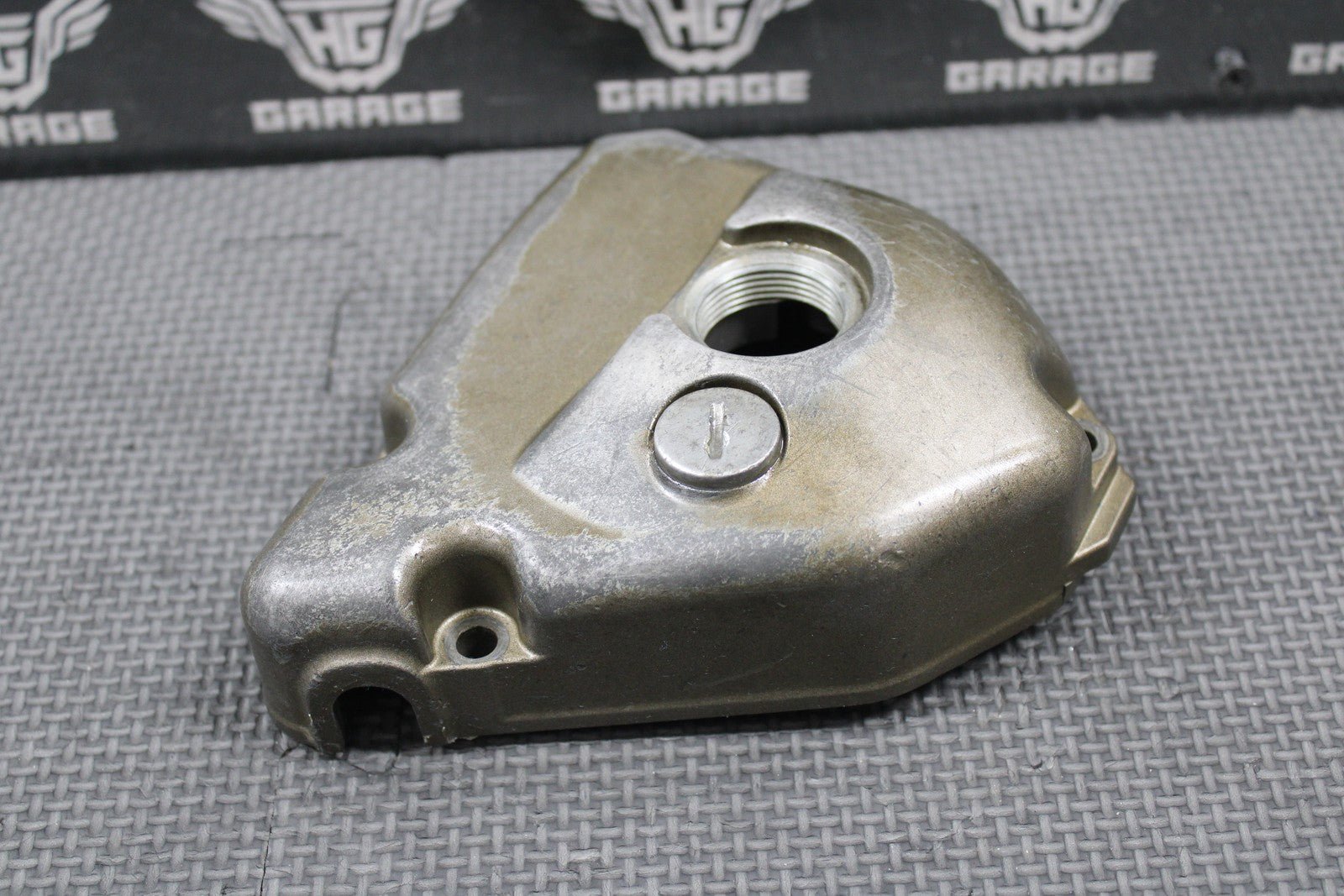 2007 04 - 08 KAWASAKI KX250F OEM LEFT CASE STATOR GENERATOR COVER 14031 - 0077 - hggarage