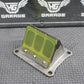 1998 HONDA CR125R OEM INTAKE REED BLOCK ASSEMBLY 14100 - KZ4 - J01 16221 - KZ4 - A10 - hggarage
