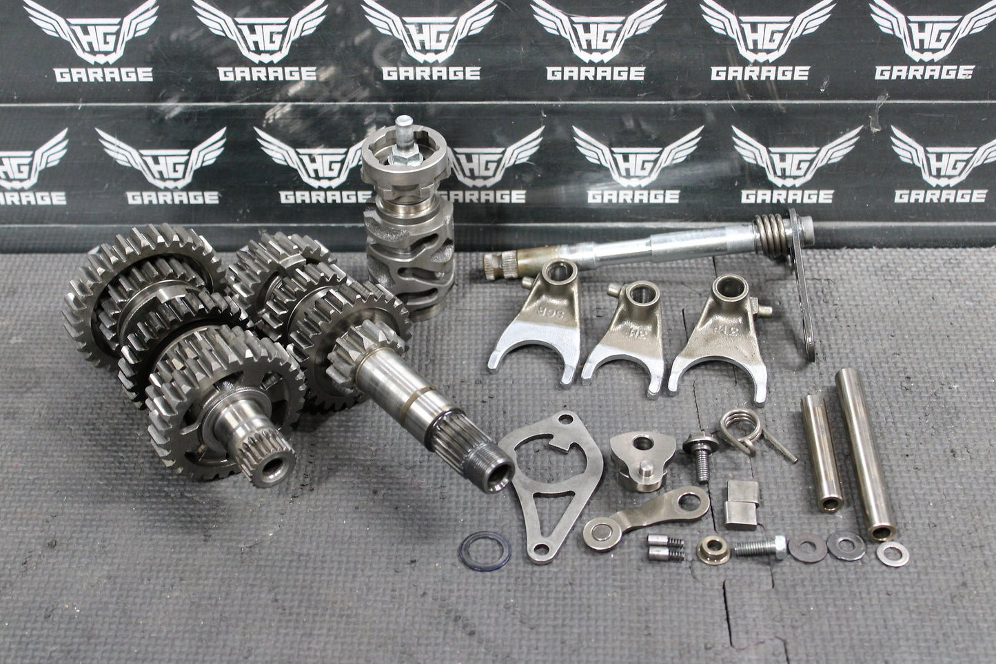 2004 HONDA CRF250X 04 - 09 OEM ENGINE TRANSMISSION TRANNY ASSEMBLY - hggarage