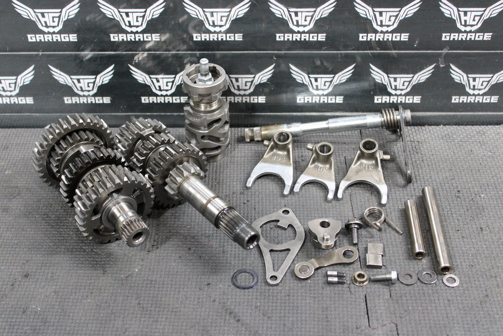 2004 HONDA CRF250X 04 - 09 OEM ENGINE TRANSMISSION TRANNY ASSEMBLY - hggarage