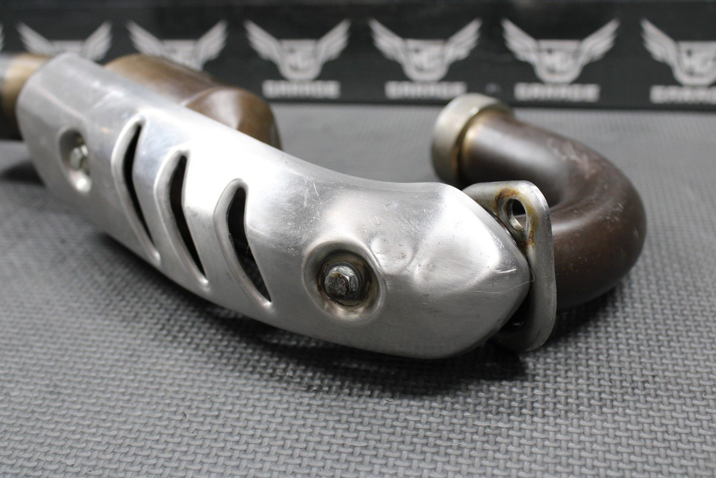 2014 KAWASAKI 13 - 16 KX250F OEM EXHAUST PIPE CHAMBER HEADER MUFFLER 18088 - 0831 - hggarage