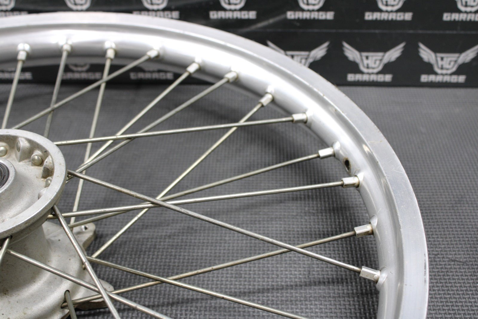 2009 YAMAHA 02 - 11 YZ125 YZ250 YZ250F YZ450F OEM EXCEL FRONT WHEEL RIM HUB 21" - hggarage