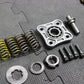 2002 Honda XR200R OEM Complete Clutch W Plates Basket Hub 22100 - 437 - 020 22121 - Kc - hggarage