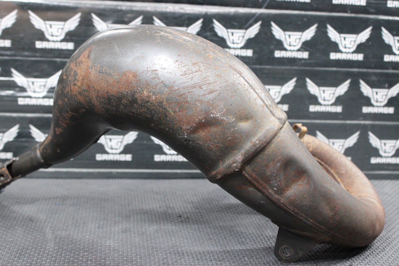 2004 KAWASAKI KX65 02 - 22 OEM EXHAUST PIPE CHAMBER HEADER 18120 - 1116 - hggarage
