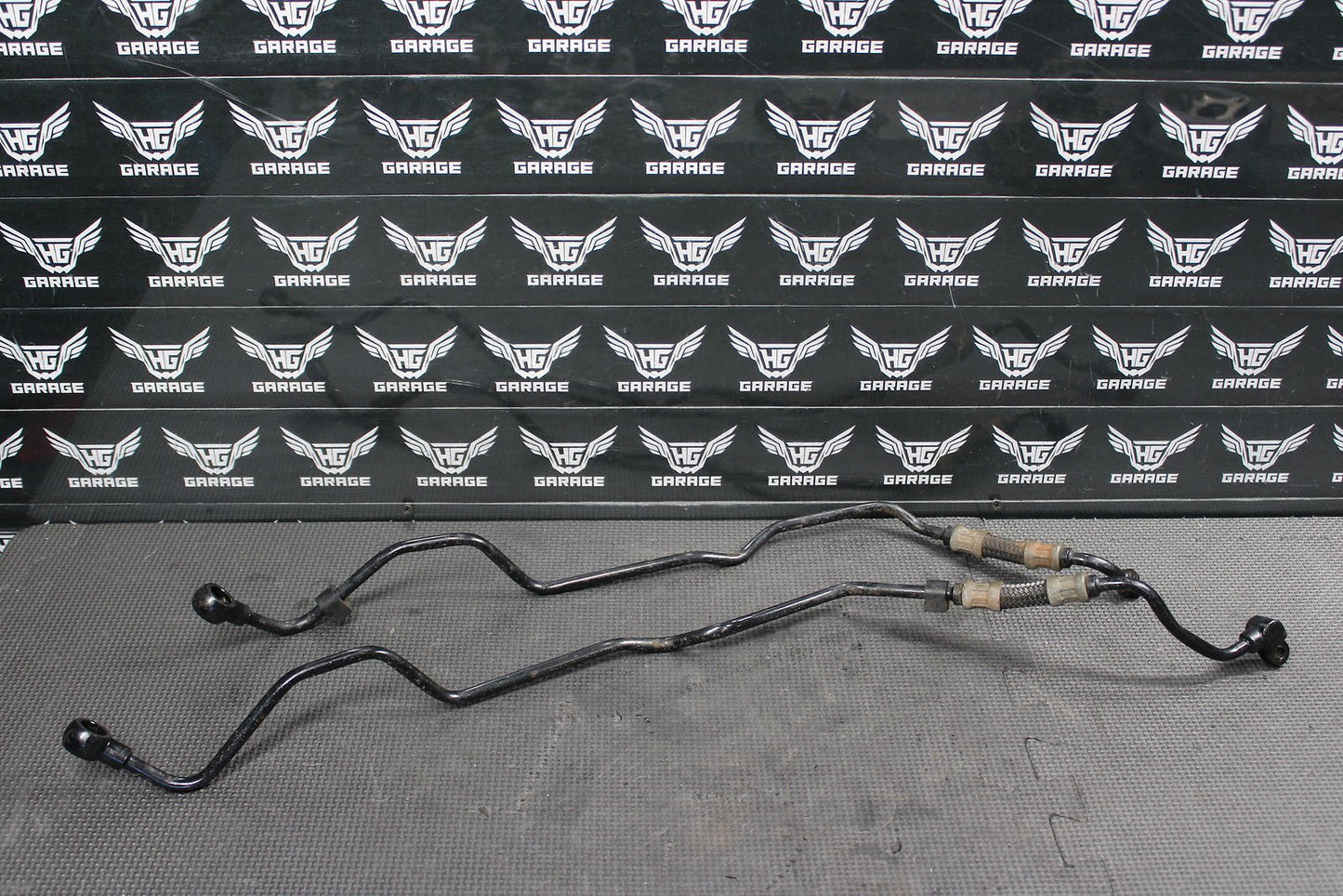 1986 HONDA XR250R OEM ENGINE MOTOR OIL PUMP LINES FEED LINE RETURN LINE - hggarage