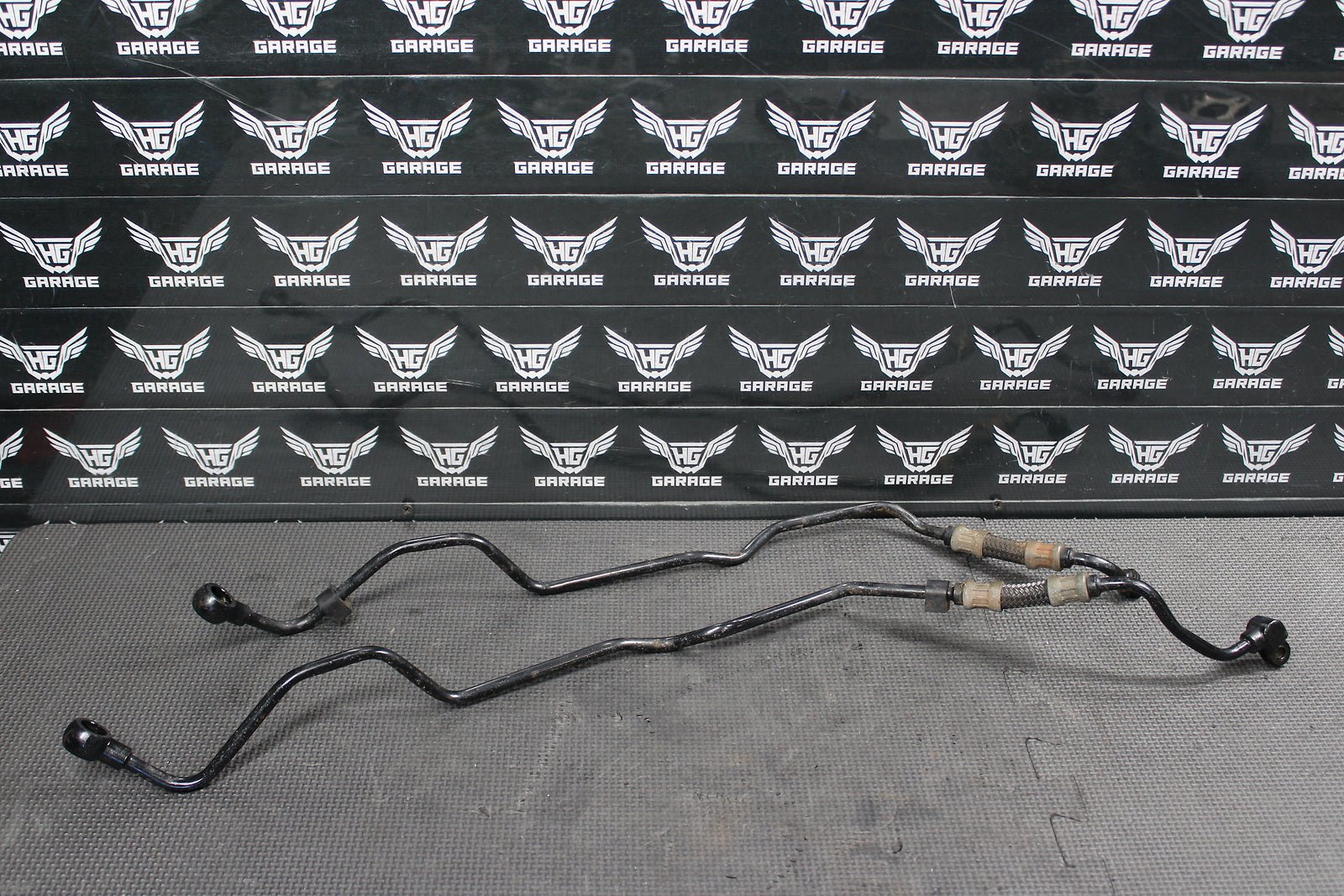1986 HONDA XR250R OEM ENGINE MOTOR OIL PUMP LINES FEED LINE RETURN LINE - hggarage