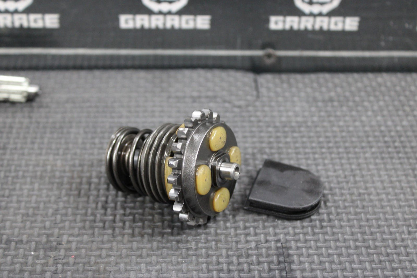 1998 HONDA CR125R 98 - 99 OEM ENGINE POWERVALVE EXHUAST VALVE LINKAGE GOVERNOR - hggarage