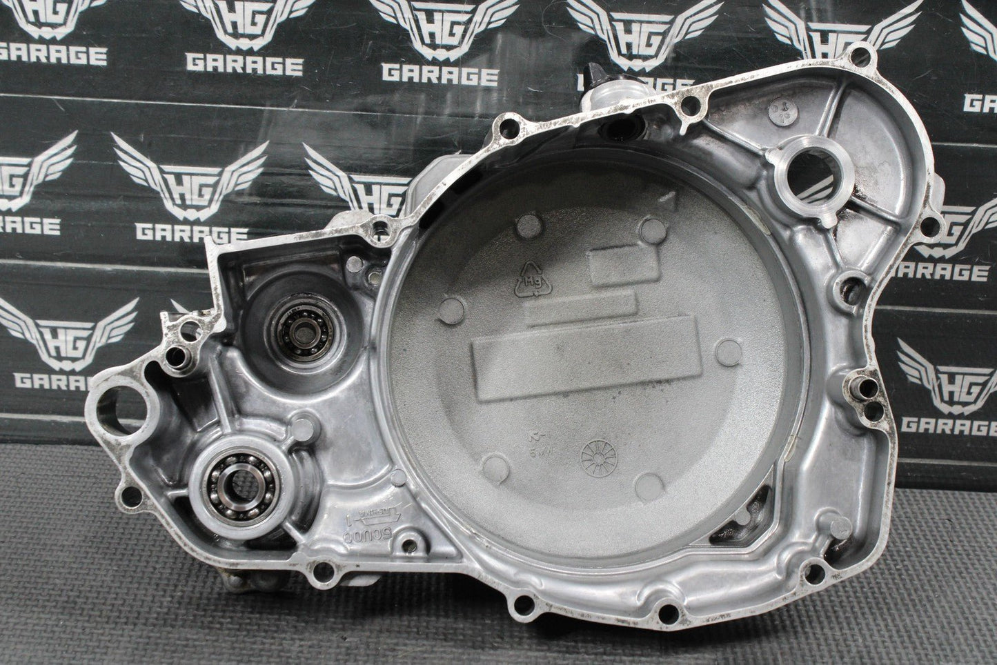 2001 YAMAHA 99 - 01 YZ250 OEM ENGINE INNER OUTER SIDE CLUTCH COVER 5CU - 15431 - 00 - 00 - hggarage