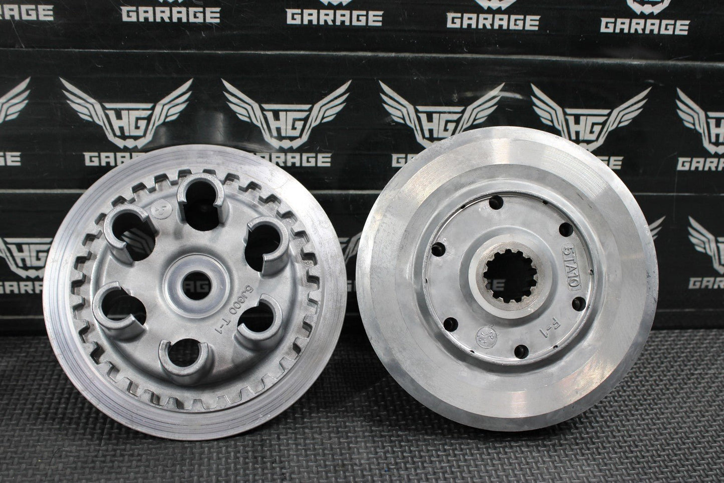 2005 YAMAHA YZ450F OEM COMPLETE CLUTCH W PLATES BASKET PLATES SPRINGS HUBS MINT - hggarage