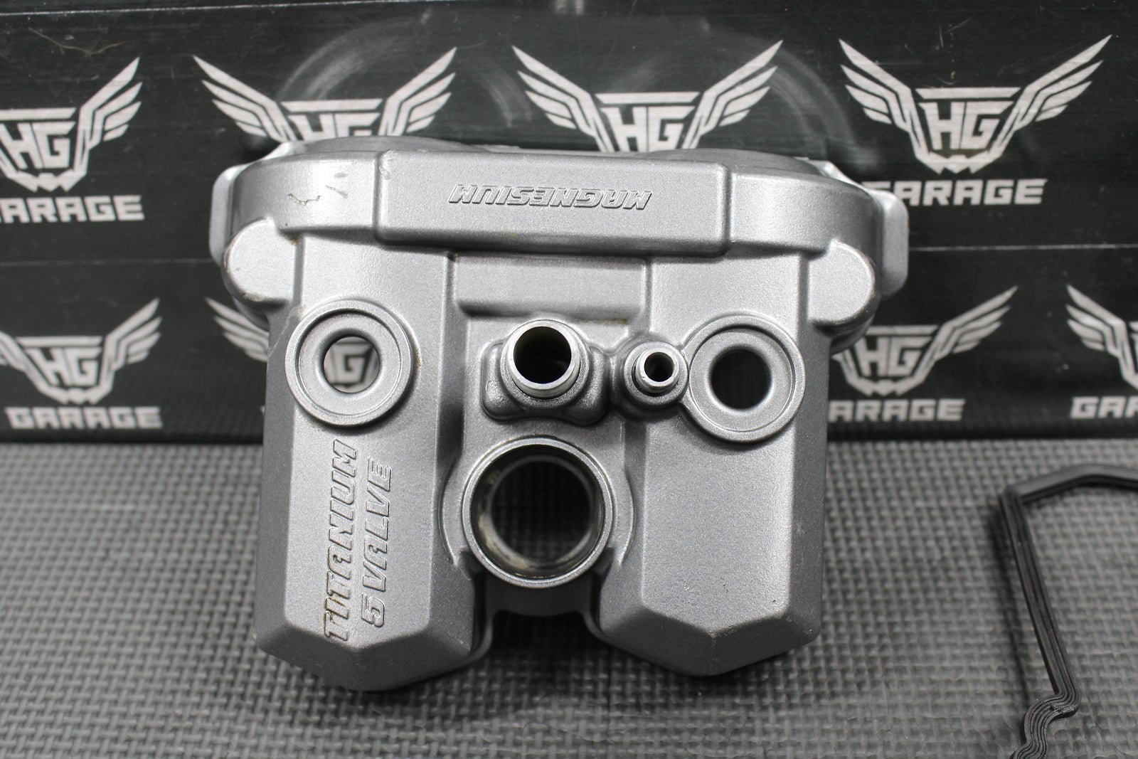 2005 YAMAHA YZ450F OEM ENGINE MOTOR CYLINDER HEAD VALVE COVER & GASKET - hggarage