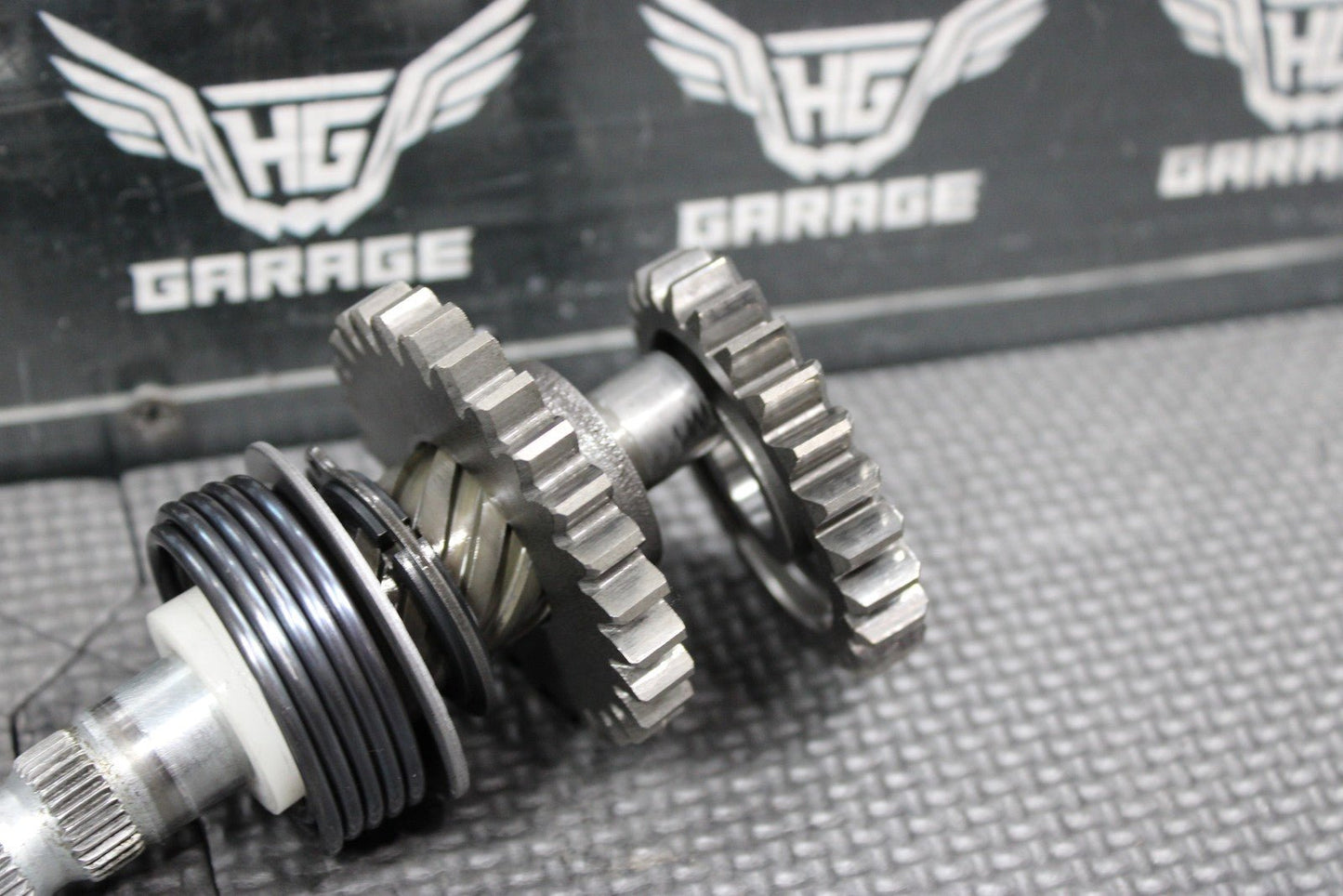 1997 YAMAHA RT100 OEM KICKSTART KICK START SHAFT W IDLER GEAR - hggarage